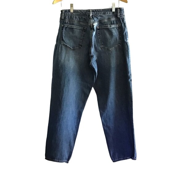 CHAPS- WOMEN MEDIUM WASH SLIM BOYFRIEND STYLE JEANS SIZE 8 - Picture 3 of 7